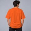 Kool Kameez orange T-shirt, plain back view