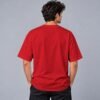 Kool Kameez red T-shirt, plain back view