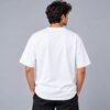 Kool Kameez white T-shirt, plain back view