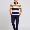 kk-polo-stripe-yellow-full (HD) Bold Stripe Polo 225 GSM — yellow full