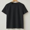 Motocross Extreme Speed Round Neck T-Shirt - Black - Back View Motocross Extreme Speed Round Neck T-Shirt - Black - Back View