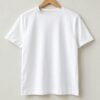 Motocross Extreme Speed Round Neck T-Shirt - White - Back View Motocross Extreme Speed Round Neck T-Shirt - White - Back View