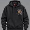 Mountain Is Calling Hoodie — Black — front view The Mountain Is Calling hoodie in Black — front view