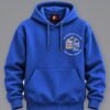 Mountain Is Calling Hoodie — Royal Blue — front view The Mountain Is Calling hoodie in Royal Blue — front view
