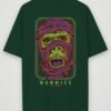 mummies oversized t-shirt bottle green back
