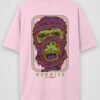 mummies oversized t-shirt light baby pink back