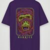 mummies oversized t-shirt purple back
