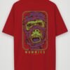 mummies oversized t-shirt red back