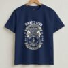 Pirates Club Retro Round Neck T-Shirt - Navy Blue - Front View Pirates Club Retro Round Neck T-Shirt - Navy Blue - Front View