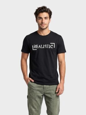 Realistic Round Neck T-Shirt – Kool Kameez