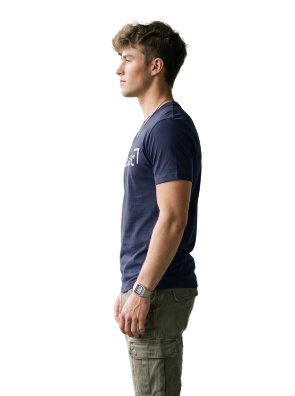Realistic Round Neck T-Shirt