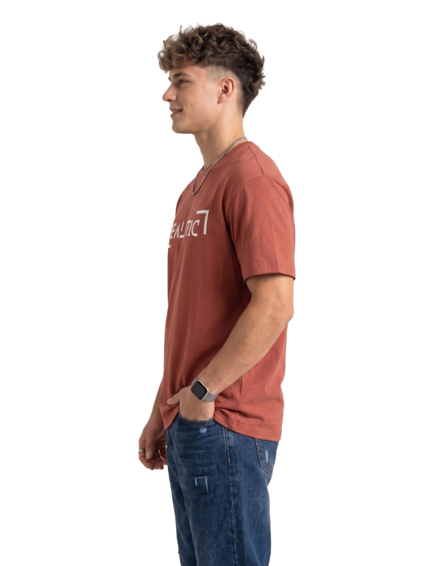 Realistic Round Neck T-Shirt