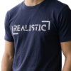 Realistic Round Neck T-Shirt