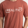 Realistic Round Neck T-Shirt