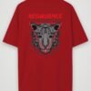 resurgence tiger oversized t-shirt red back resurgence tiger oversized t-shirt red back