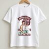 Retro Style Good Vibes Only Round Neck T-Shirt - White - Front View
