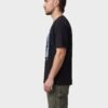 Roar Lion Round Neck T-Shirt - Black - side Roar Lion Round Neck T-Shirt in Black, side view