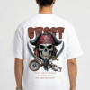 Ghost Pirate Skull Oversized T-Shirt