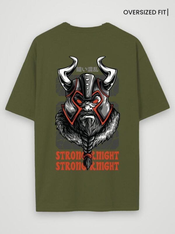 Viking Strong Knight 240 GSM Oversized Tee