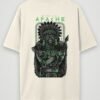 warrior apache oversized t-shirt off white back