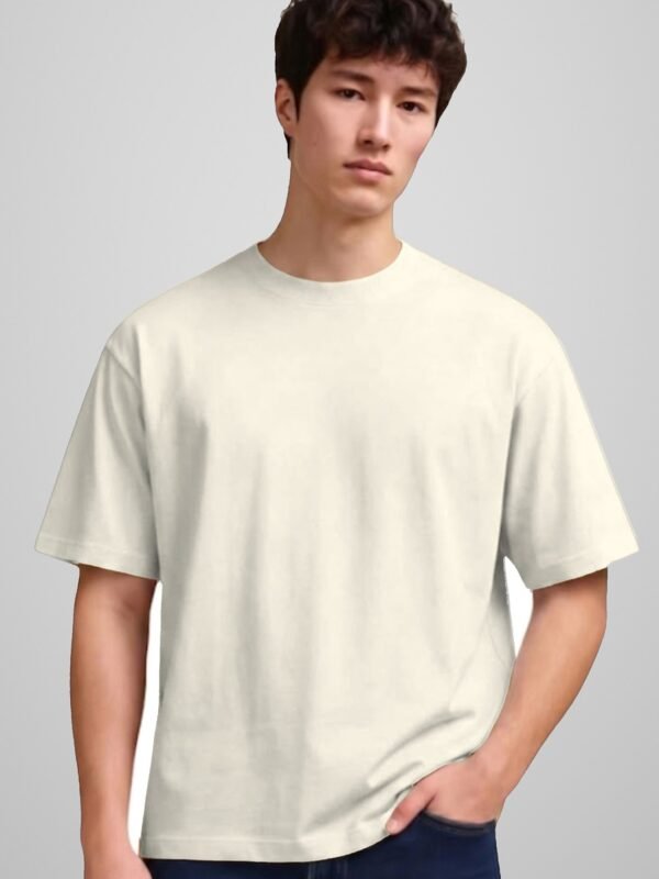 warrior cowboy oversized t-shirt front model warrior cowboy oversized t-shirt front model