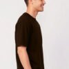 Warrior Moon 220 GSM Oversized Tee Brown side-plain HD Warrior Moon 220 GSM Oversized Tee - Brown - side (plain) view