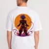 Warrior Moon 220 GSM Oversized Tee White back HD Warrior Moon 220 GSM Oversized Tee - White - back view