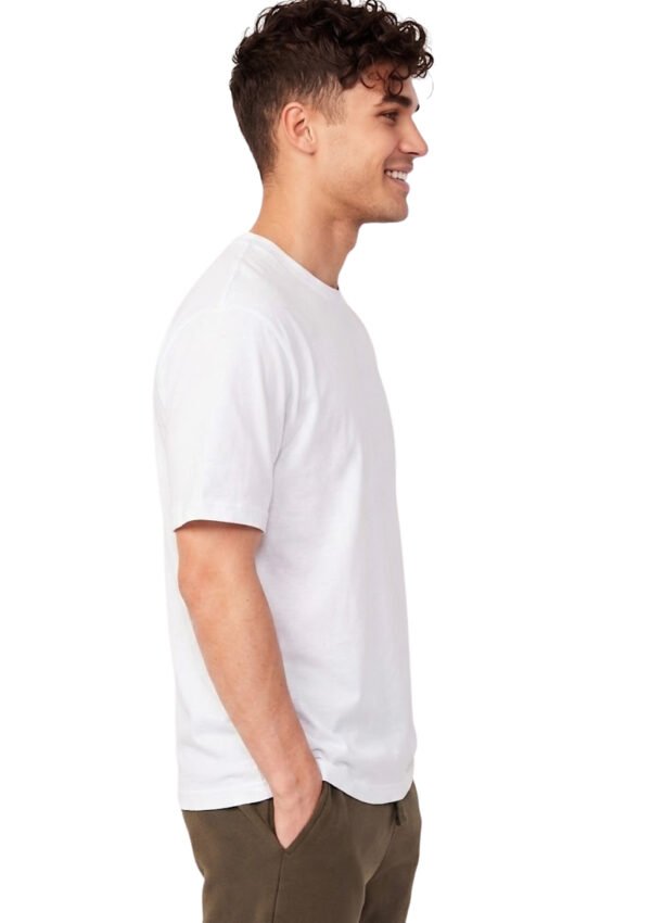 Warrior Moon 220 GSM Oversized Tee White side-plain HD Warrior Moon 220 GSM Oversized Tee - White - side (plain) view