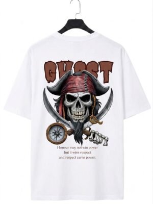 White 220 GSM Oversized Tee
