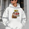 Bole Tena Bor Vechay oversized hoodie, 400 GSM, White – front view Bole Tena Bor Vechay oversized hoodie, 400 GSM, White – front view