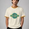 kk-adventure-ringer-tee-off-white-mustard-trim-model-front adventure ringer tee off white mustard trim model front Kool Kameez