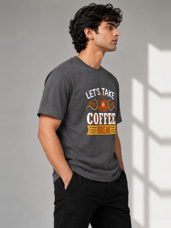 kk-coffee-break-round-neck-tee-charcoal-melange-side-right coffee break round neck tee charcoal melange side right Kool Kameez