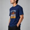 kk-coffee-break-round-neck-tee-navy-blue-side-left coffee break round neck tee navy blue side left Kool Kameez