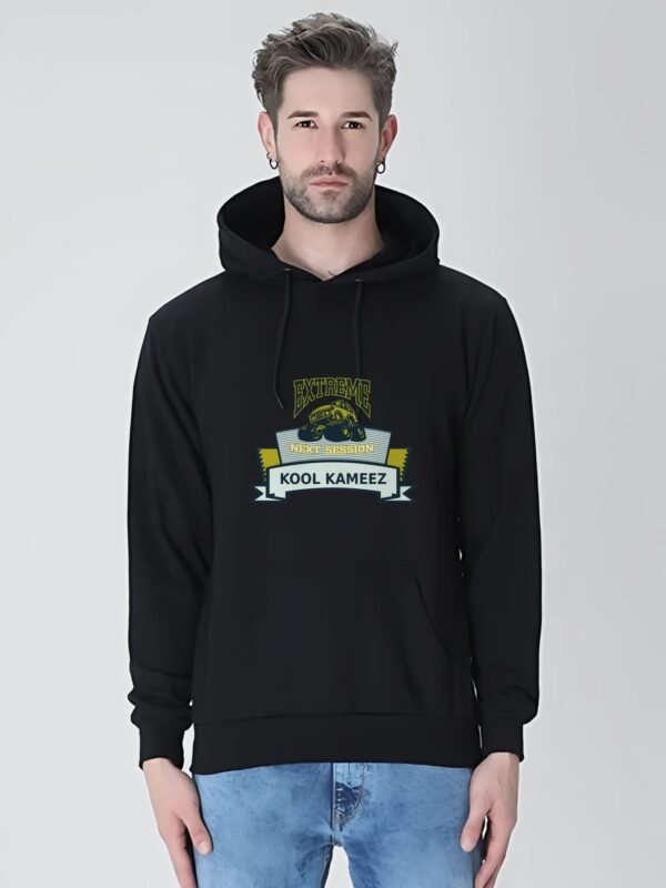extreme hoodie black Kool Kameez