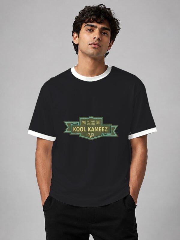 kk-great-challenge-ringer-tee-black-white-trim-model-front great challenge ringer tee black white trim model front Kool Kameez