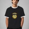summer ringer tee black white trim model front Kool Kameez