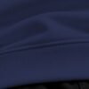 Navy Blue heavyweight oversized sweatshirt 400 GSM, ribbed hem close-up